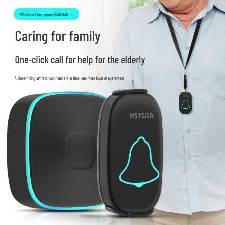 A808 Wireless Elderly Call Button Emergency Doorbell