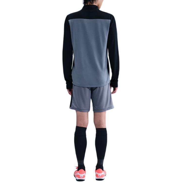 Nike Color Block Slim Fit Stand Collar Long Sleeve Football Shirt Men tops HJ3784-066