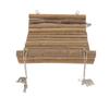 Hamster Wooden Swing Natural Large Space Climbing Playing Hamster Swing Hammock with Hanging Chain