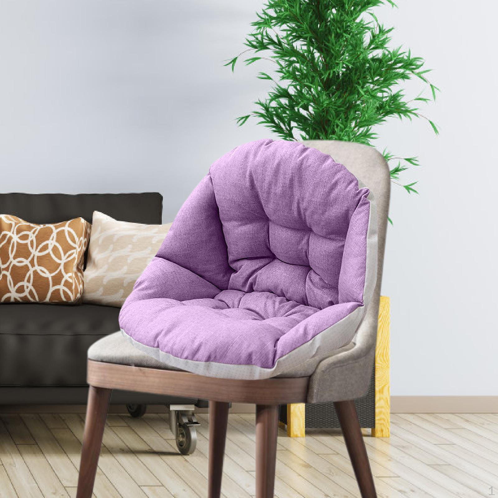 

Подушка для поддержки спины для подвесного кресла-качелей, Универсальная подушка для сиденья для террасы или балкона фиолетовый