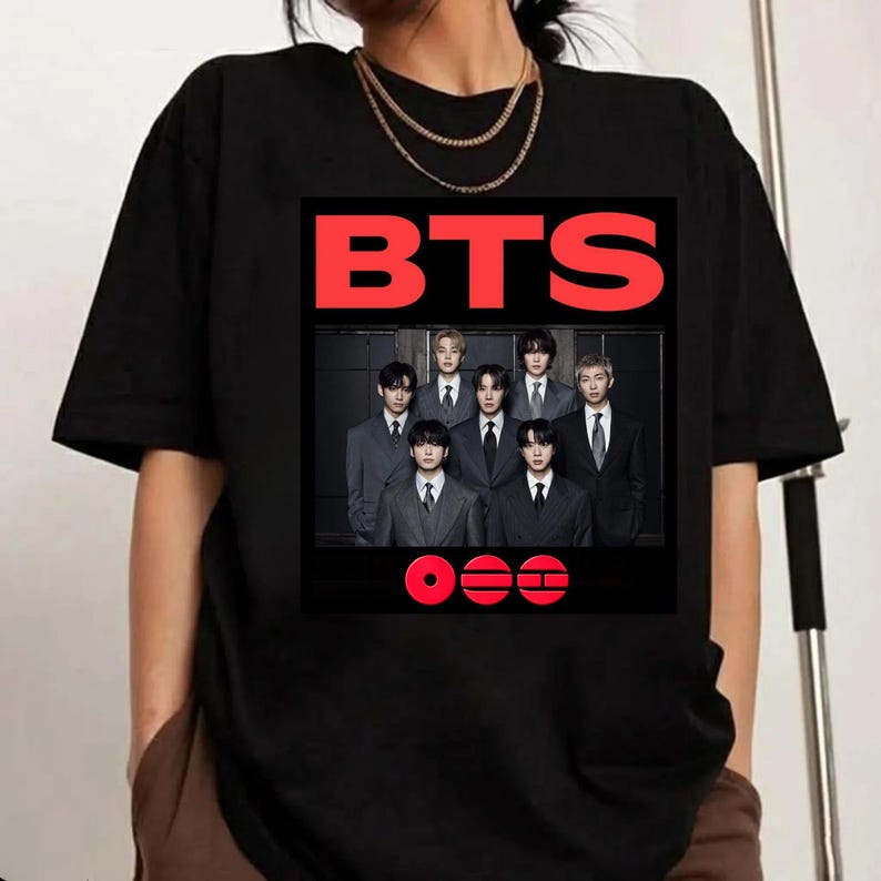 2026 BTS Arirang, BTS Concert T-shirt,Summer Fashion Hip Hop Streetwear Fun T-shirt, Bts Arirang Concert Shirt Kpop Fan Korean Gift 4XL