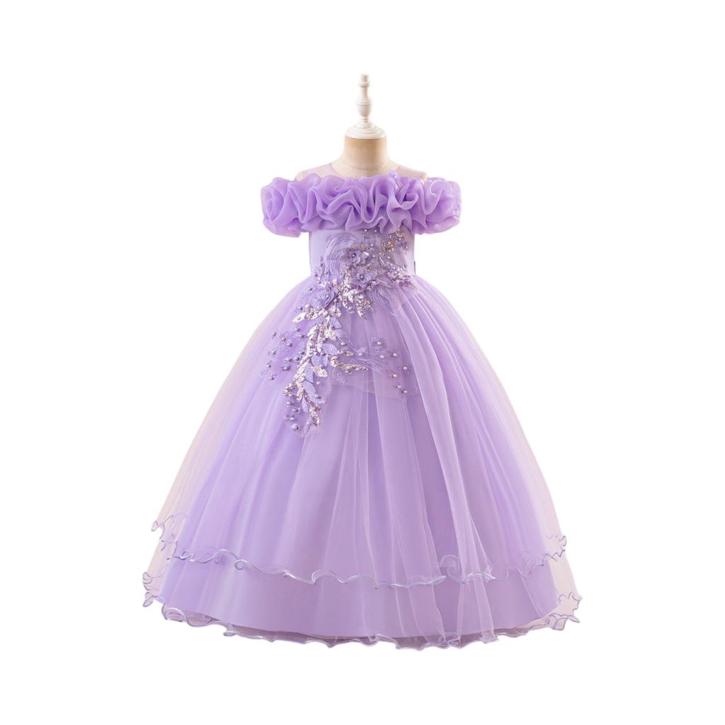 Girls Princess Gown Performance