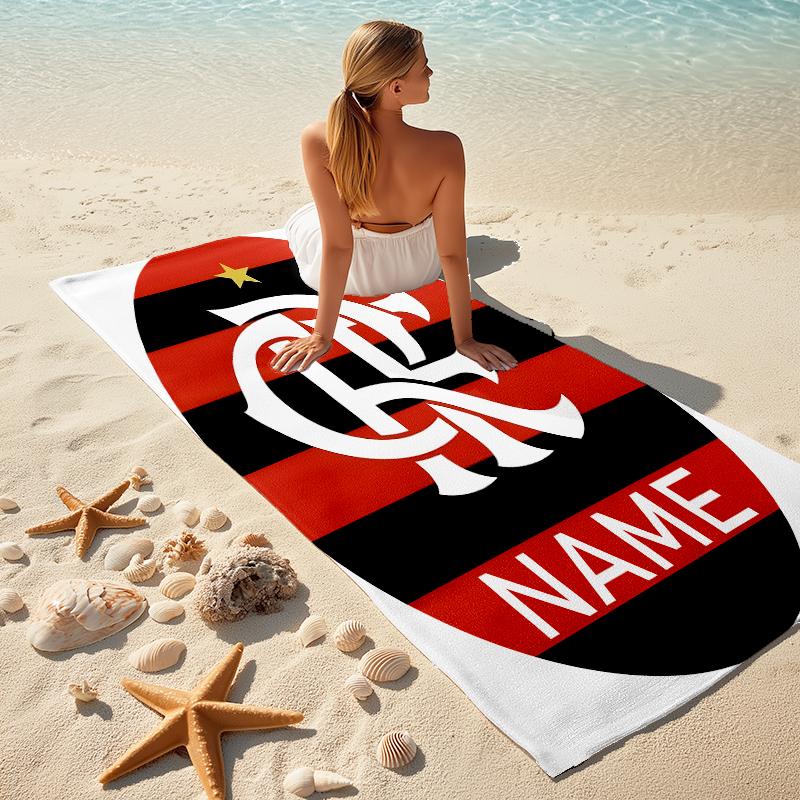 Personalized Chelsea FC Crest Beach Towel Microfiber Beach Towel Thin Absorbent for Beach Swimming Yoga Bath Sports. 0910180