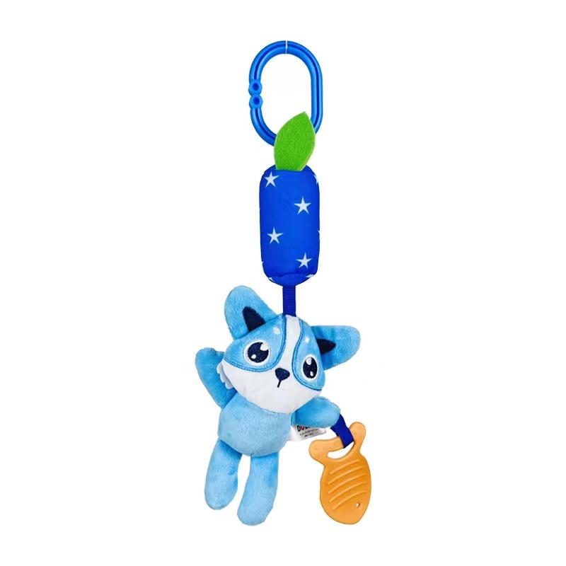 Animal Wind Chime & Teether Pendant for Strollers & Cribs