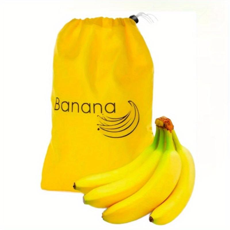 Xykk01 Yellow Banana Storage Bag, Keep Bananas Fresh Longer, Lightweight, Durable, Washable Fruit And Vegetable Storage Bag