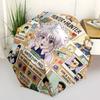 1 PC Automatic Folding Umbrella - Hunter X Hunter Pattern Portable Foldable Design With 8 Ribs Christmas Birthday Gifts