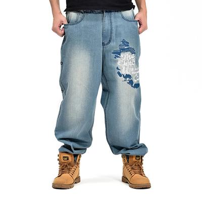 2024 evropský a americký podzim/zima nové volné tlusté hip hopové velké skateboardové kalhoty