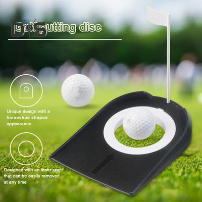 Kubek do puttingu do golfa z flagą Plastikowy pomocnik do ćwiczeń w dołkach golfowych Wewnątrz, na zewnątrz, do domu, biura, na podwórko, trawnik, do golfa