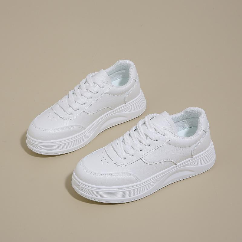 Autumn New Breathable Little White Shoes Female Students Platform Versatile Casual Sports Board Shoes 8