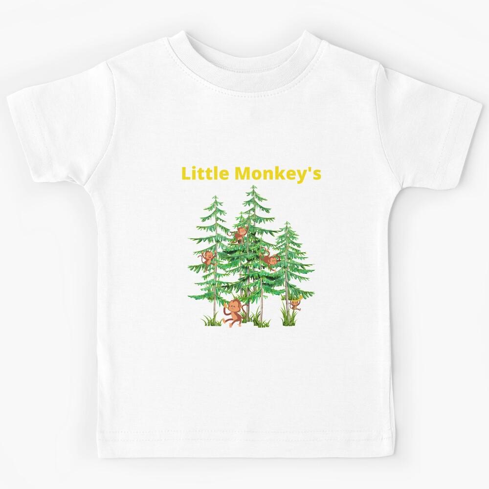Little Monkey s Forest Friends Kids T-Shirt 150
