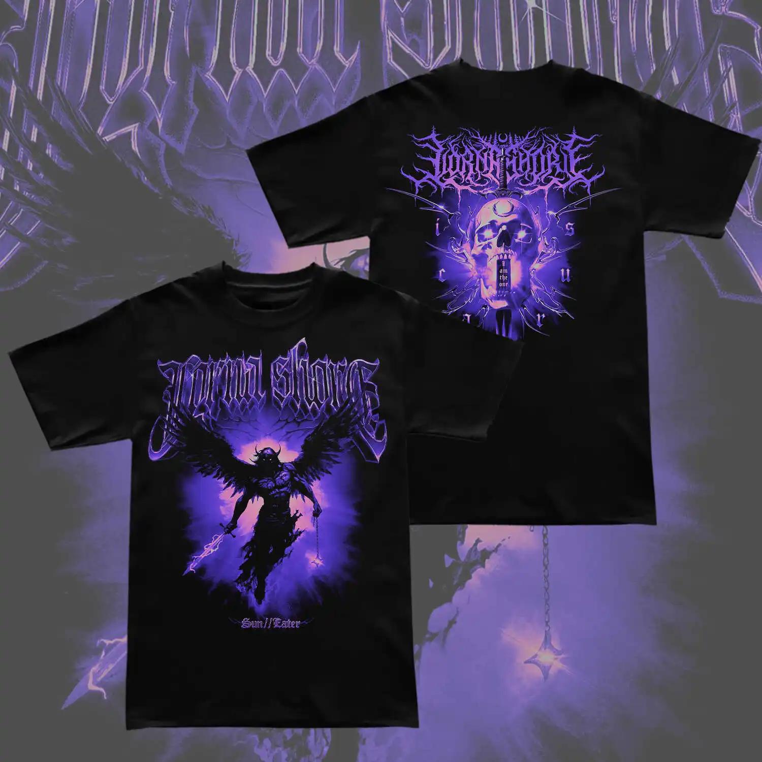 

2025 Streetwear Lorna Shore Band Dead Core Rock Band American Loose Men Women s Brand T-Shirt Summer Cotton T Shirt Clothing Top 5XL