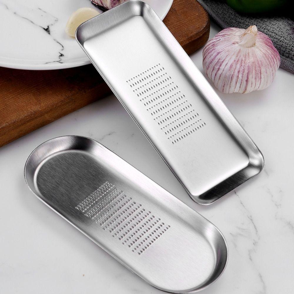 304 Stainless Steel Wasabi Crusher Manual Ginger Grater Garlic Mill Tool  Complementary Food