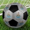 Pallone da Calcio Newcastle United F.C. Colorato Per Tutte le Età Cucito a Macchina PVC Pronto per la Competizione Resistente Alta Resilienza.TAGLIA5