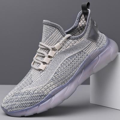 Coconut Men's Shoes 2025 New Summer Mesh Fly-woven Sports Shoes Trendy Versatile Casual Non-slip Running Shoes 1923