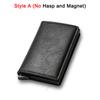 Anti Thief Rfid Credit Card Holder Smart Minimalist Wallet Pocket Men Women Slim Cardholder Bank Cash Creditcard Case Bag Purse