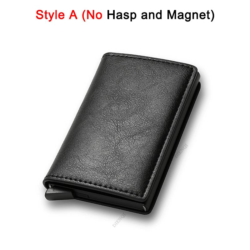 Anti Thief Rfid Credit Card Holder Smart Minimalist Wallet Pocket Men Women Slim Cardholder Bank Cash Creditcard Case Bag Purse