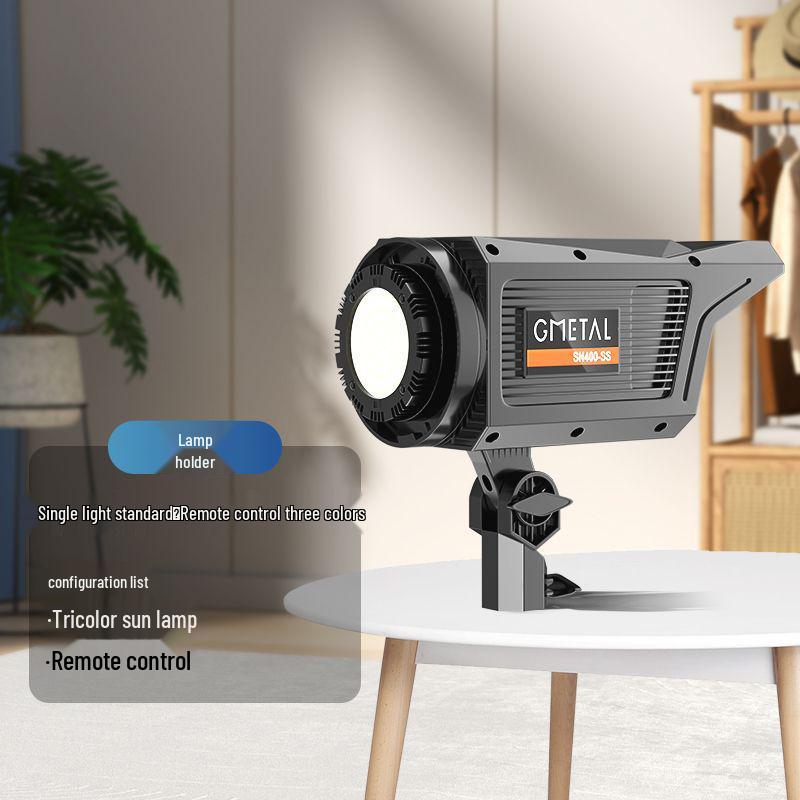 Pro Grade LED Spherical Floor Light for Influencer Photography & Broadcast