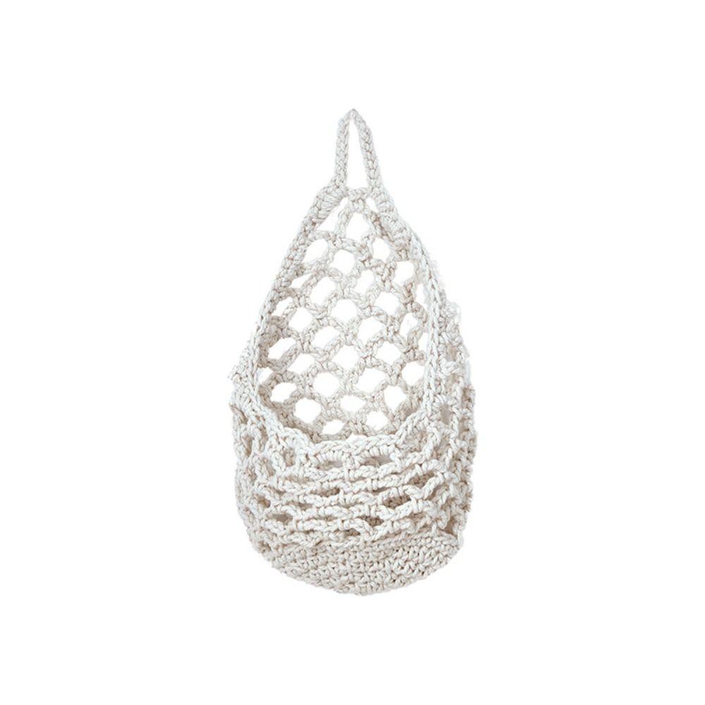 Eco-Friendly Kitchen Storage Organizer Bohemian Style Hanging Vegetable Basket  Home Storage