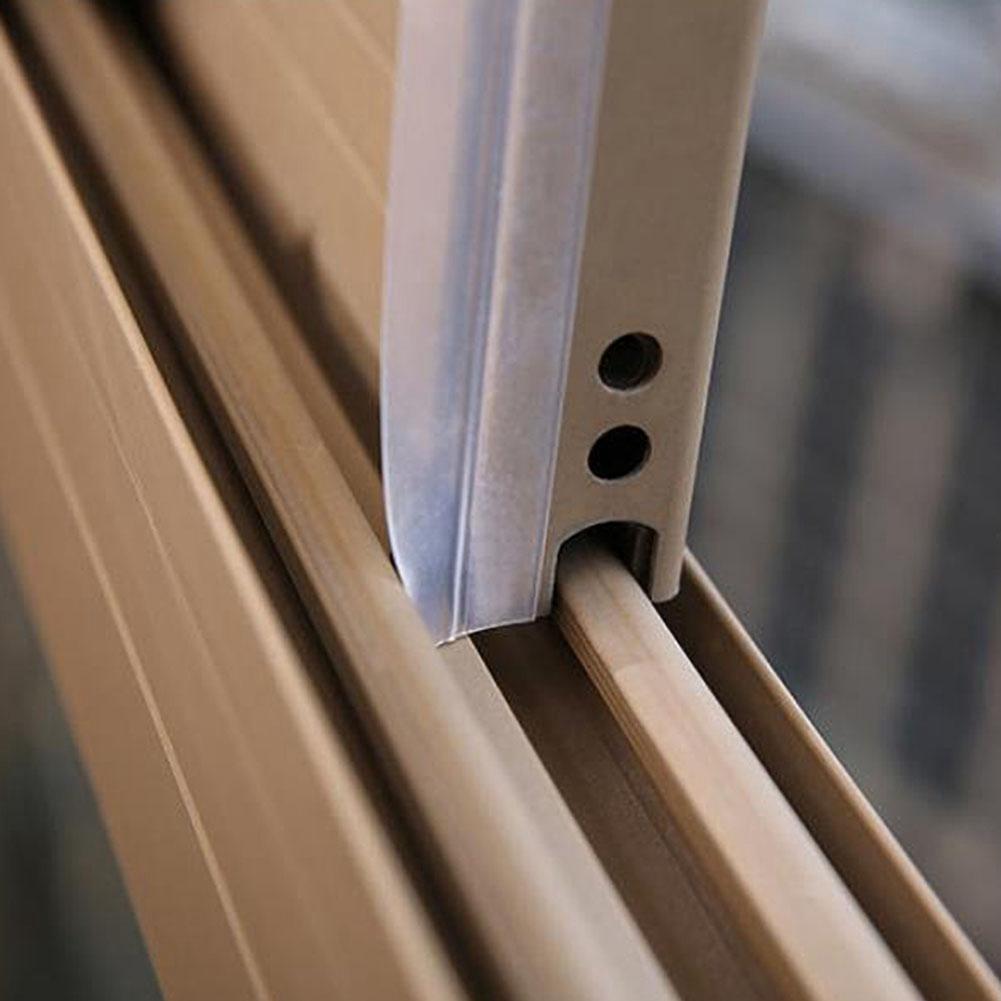Door Window Self Adhesive Wther Stripping Silicone Sl Sweep Strip Draft Blocker (35mm*5m)