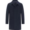 EMZ Ordos Men's Wool-Cashmere Blend Mid-Length Coat