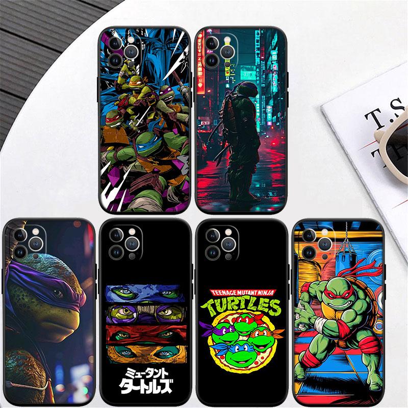 TMNT Phone Case for Samsung Galaxy S24 S25 Ultra FE Plus Edge A22 A24 A25 A35 A02S A21S