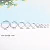 4-20mm Double Loop Jump Rings for DIY Jewelry and Keychain Accessories