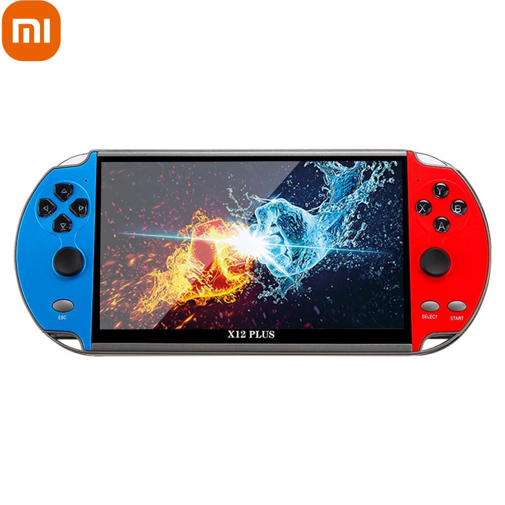 

Портативная игровая консоль Xiaomi 7,1 дюйма X12 Plus, экран IPS, портативный игровой плеер, 16 ГБ + 32 ГБ, 10000+ классических игр, игровая консоль 4K HD