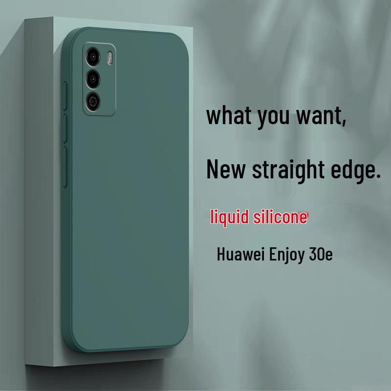 Huawei Enjoy 30e Liquid Silicone Full Coverage Anti-drop Phone Case