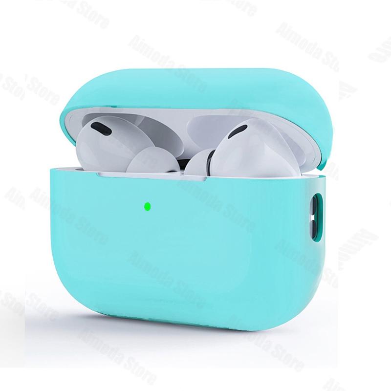 Case For Airpods Pro 2 Silicone Solid Wireless Headphone Cover For Apple Air Pod Pro2 2nd Generation Protective Shell