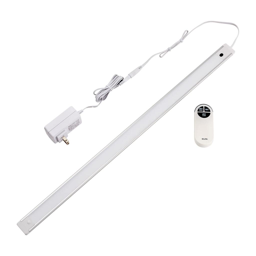 ELPA ALT-2060RE(D) LED Multi-Purpose Light, LED Bar Light, Remote Control, Daylight Equivalent, 1100lm Brightness