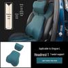 Memory Foam Neck and Lumbar Support Set for Geely Xingyue L: Seat Covers, Headrest, and Backrest