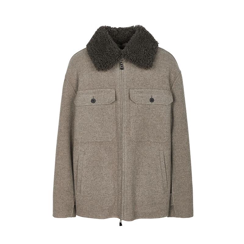 Men's 2025 Winter Lapel Wool Blend Jacket