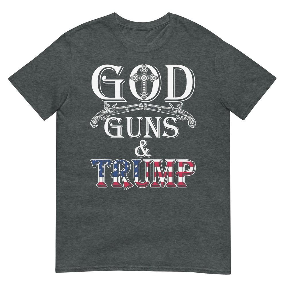 God Guns And Trump Shirt 2nd Aunisexdunisext T Shirt Trump 45 Tshirt