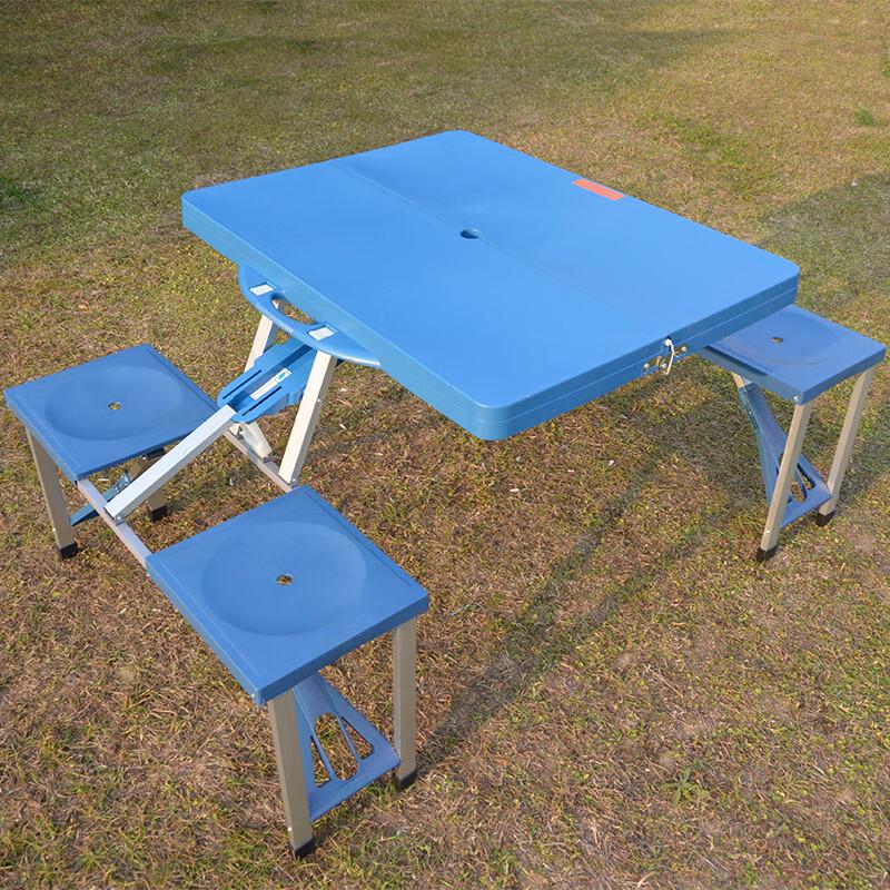 ZISIZ Outdoor Folding Table and Chair Set