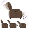 Vidaxl Lift-Up Massage Chair, Electric, Reclining, Brown