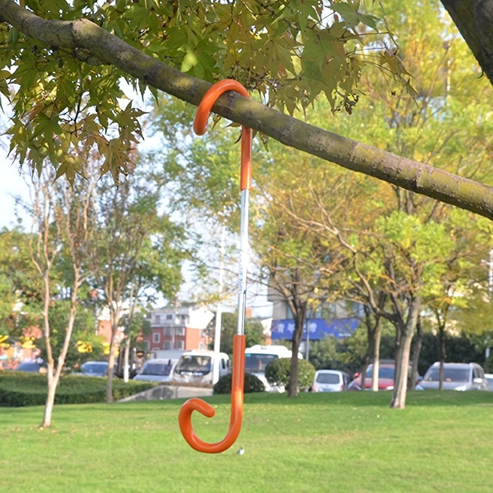 2pcs Outdoor Camping Tent Light Hook Pig Tail Type S-shaped Bidirectional Stainless Steel Light Holder Hook Clothes Hanging Bag
