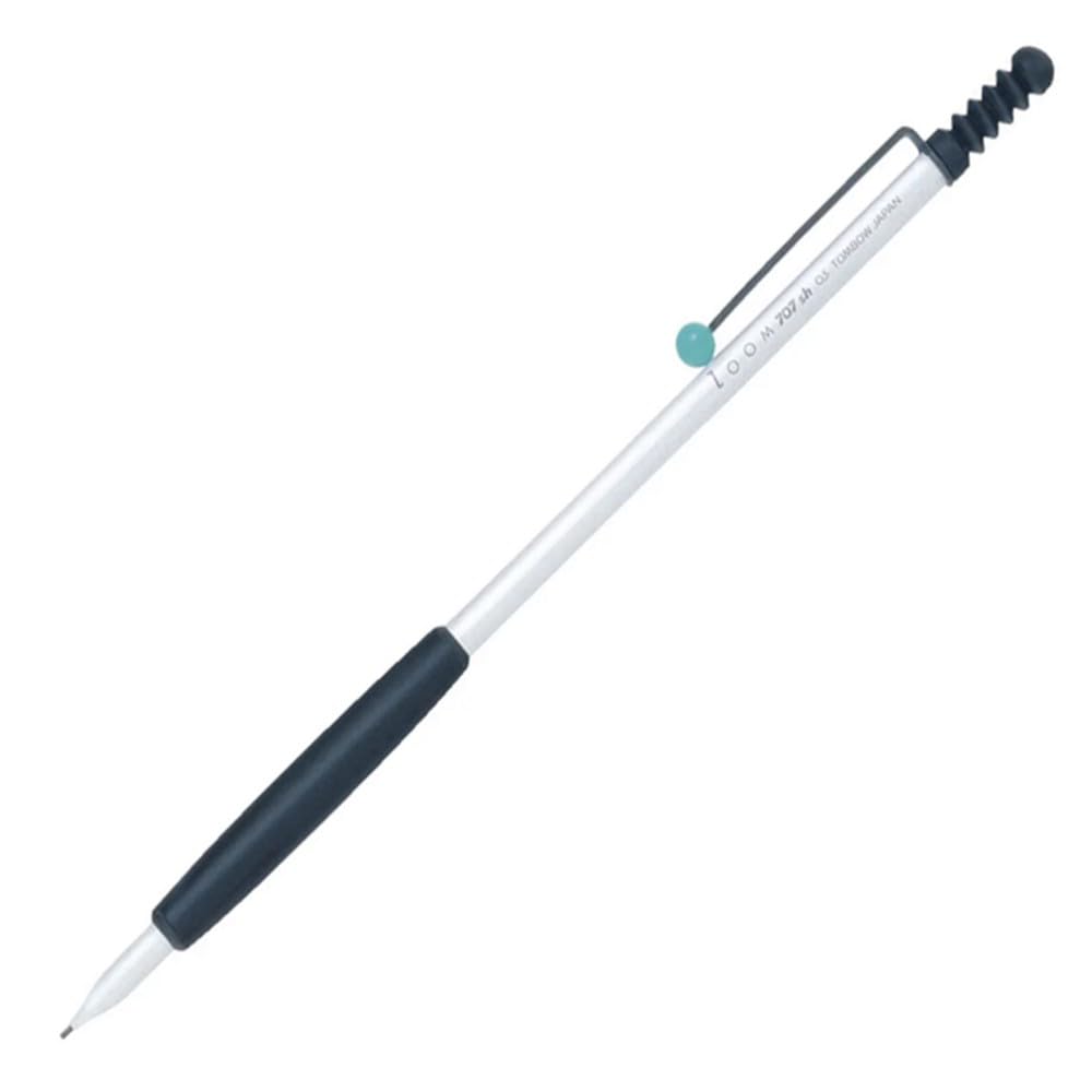 

Механический карандаш Tombow ZOOM 707 с подарочным футляром, 0,5 мм, Бело-зеленый, (SH-ZS04AZ)