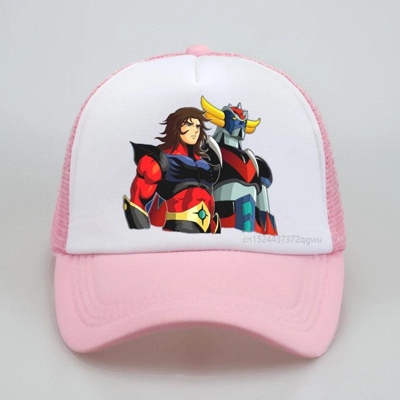 Унисекс 192 Vitru Grendizer Goldorak UFO Robot бейсболка 100% Хлопок прохладная летняя Сетчатая дышащая кепка тракер Adjustable