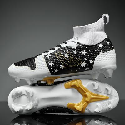 31-48 Large High-quality Shock Absorption Anti-skid and Wear-resistant High Gang Spike Sports Football Shoes