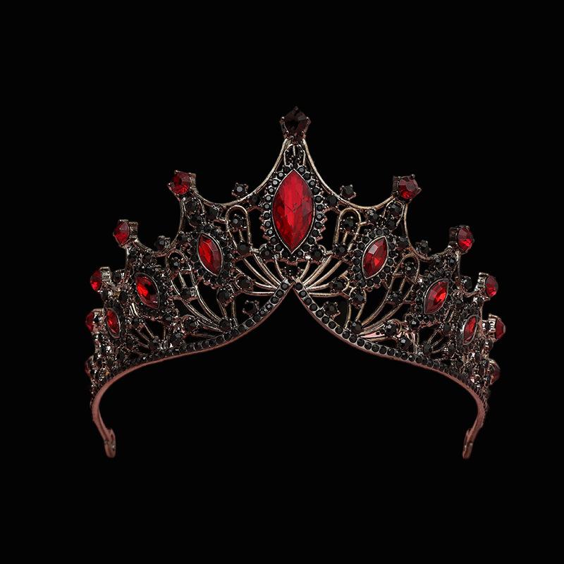 Bridal Crown Headband Headband Wedding Korean Style Birthday Adult Gift Crystal Crown Princess Dress Hair Accessory