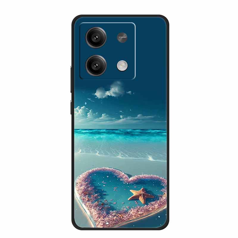 For Redmi Note 13 Pro 5G Case Lovely Soft Painted Cats TPU Silicone Funda For Xiaomi Redmi Note 13 5G Cover Etui Note13 Pro Plus