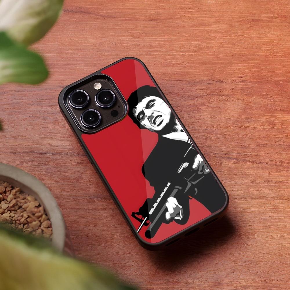 

Scarface Tony Montana Phone Case for Iphone 16 15 14 13 Pro Max 12 11 Mini 7 8 Plus Se Xr X Xs Fundas Shell PC+TPU Cover iphone 13promax
