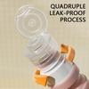 Silicone Dual Head Travel Dispenser Bottle Leak Proof Portable for Shampoo and Lotion Refillable Squeeze Tube Travel Essentials