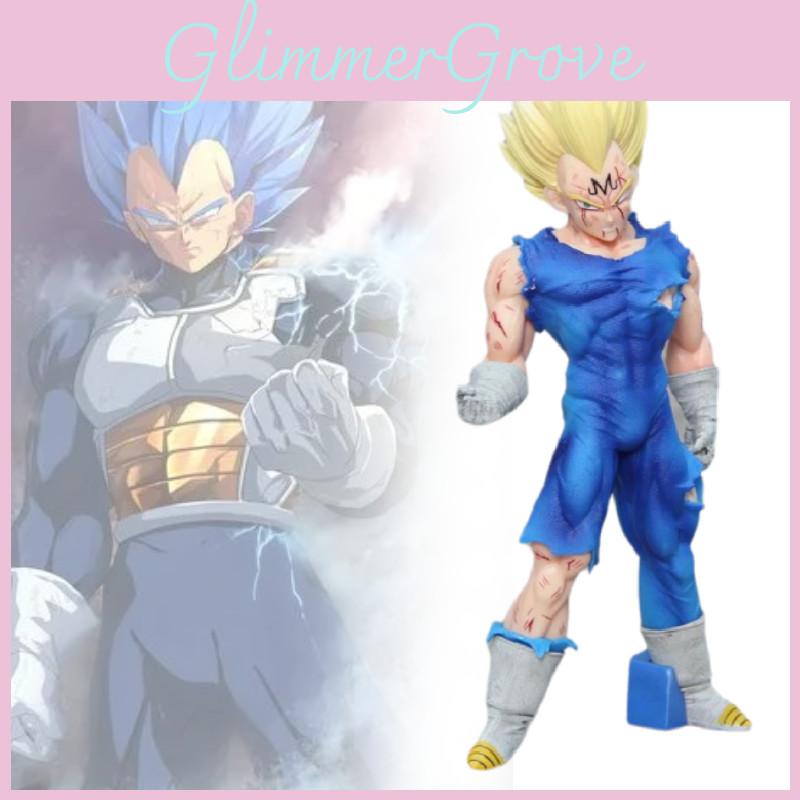 Exquisite Plastic Dragon Ball Vegeta Model Figurine Proud Saiyan Prince Display Piece