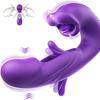 Tongue Licking Sucking Vibrator Finger Flapping Mouth Sucker Realistic Dildo Anal G Spot Clit Vagina Massager Sex Toys for Women