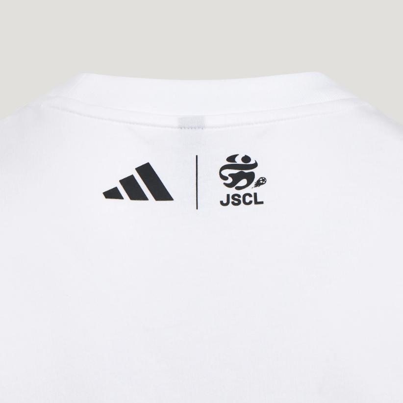 Adidas 2026 Su Super League Nantong Team Knitted Cotton Crew Neck Short Sleeve Cultural T-Shirt Unisex Tops LI7697