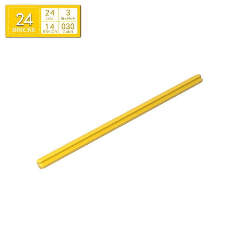 BRICKE 11# Axle 87.6 - Compatible with Lego 23948 MOC Bulk Parts Building Blocks.