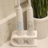 Durable Eco Friendly Dual Hole Electric Toothbrush Stand Bathroom Organizer Toothbrush Desktop Stand Storage Rack