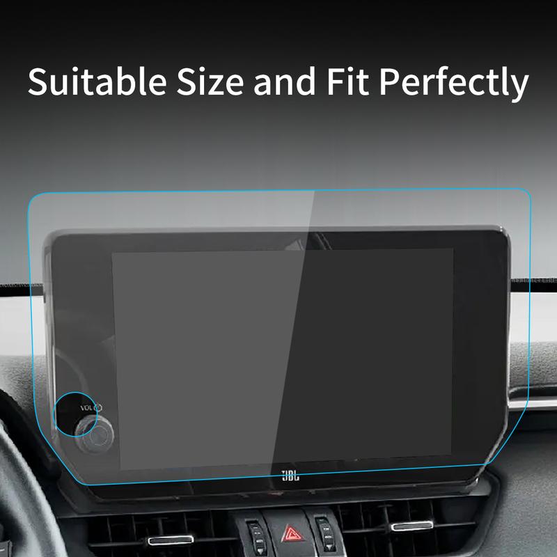 Tempered Glass Screen Protector For Toyota RAV4 2023 2024 10.5 Inch Car Infotainment Radio GPS Navigation Lcdscreen Inteior