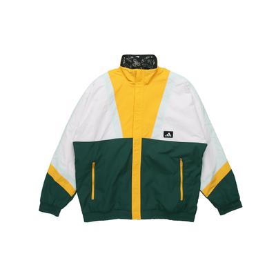 UB JKT SILO Logo Lässige Sportliche Colorblock Jacke Herren Jacken Waldgrün GM4444